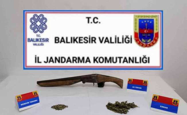 Balıkesir’de uyuşturucu operasyonu: 5 gözaltı