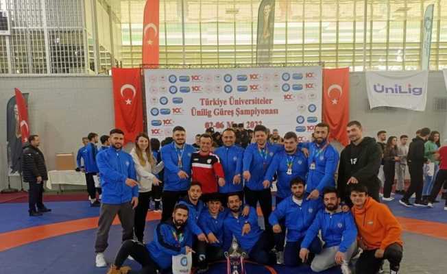 Bartın Üniversitesi Güreş Takımı Türkiye Şampiyonu oldu