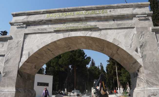Başçeşme Mezarlığı’nı Ramazan Bayramı’na kadar bitirecek