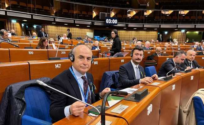 Başkan Akgün:  “Rusya’nın vahşetine uzaylılar değil bu Konsey’e üye ülkeler son verecektir”