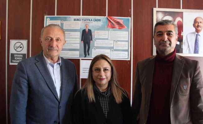 Başkan Atabay, CHP Didim İlçe Kadın Kolları Başkanlığı’na atanan Pere’yi tebrik etti