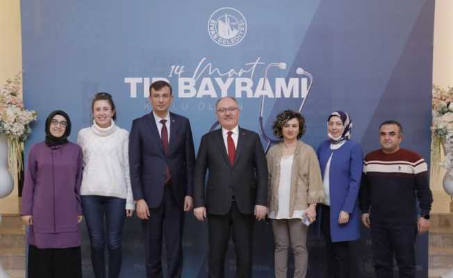 Başkan Bilgin, sağlık çalışanlarıyla buluştu