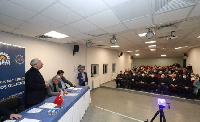 Başkan Büyükgöz, vatandaşlara projeleri anlattı