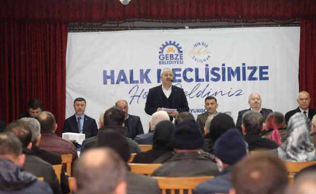 Başkan Büyükgöz, vatandaşlarla bir araya geldi