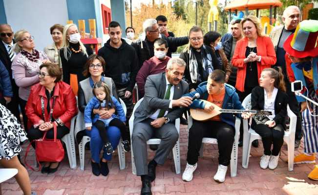 Başkan Çetin özel çocuklarla buluştu
