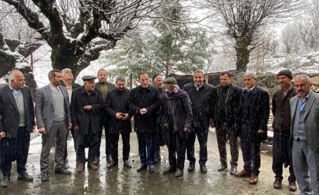 Başkan Dağtekin Ormaniçi köylüleriyle bir araya geldi
