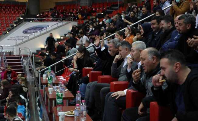 Başkan Palancıoğlu; Kayseri Basketbol’un maçını izledi