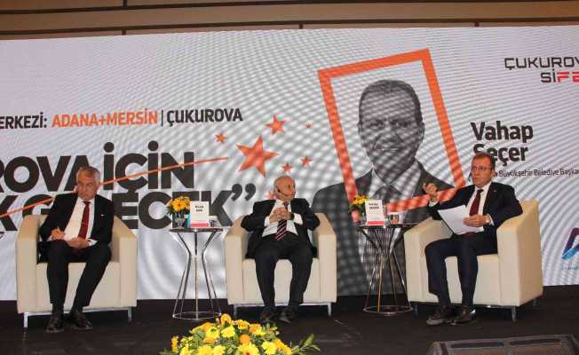 Başkan Seçer ve Başkan Karalar, Mersin ve Adana’nın kentin güç birliği için bir araya geldi