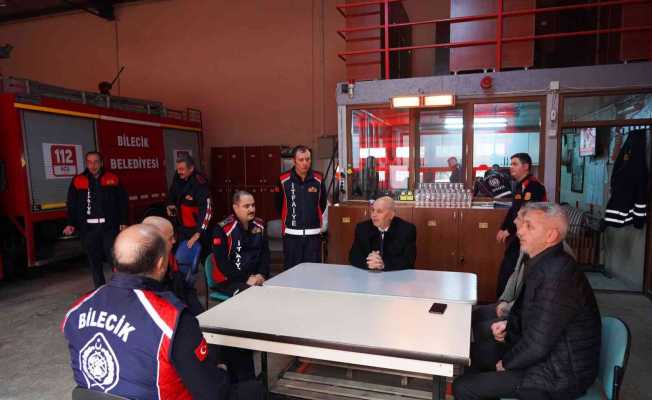 Başkan Vekili Tüfekçioğlu, İtfaiye ve Fen İşleri müdürlükleri personeliyle bir araya geldi