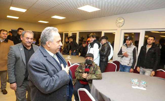 Başkan Yalçın, Çatakdereli gençlerle