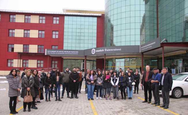 Başkanlar açık havada öğrencilerle buluştu