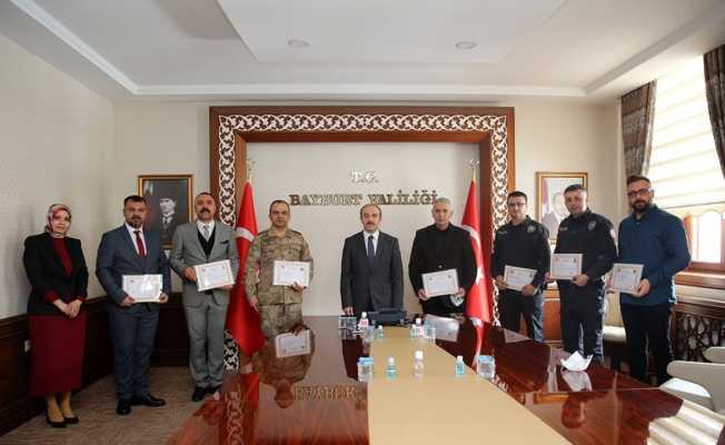 Bayburt’ta EYP ile mücadele çalışmaları İçişleri Bakanlığı tarafından iyi uygulama örneği olarak gösterildi