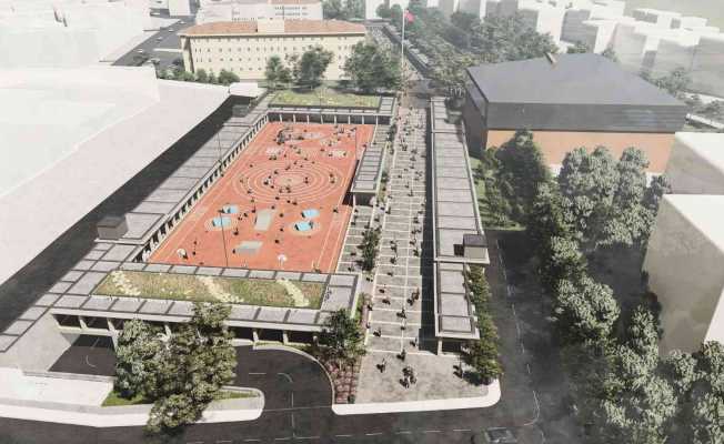 Bayrak Meydanı, yeni haliyle göz kamaştıracak