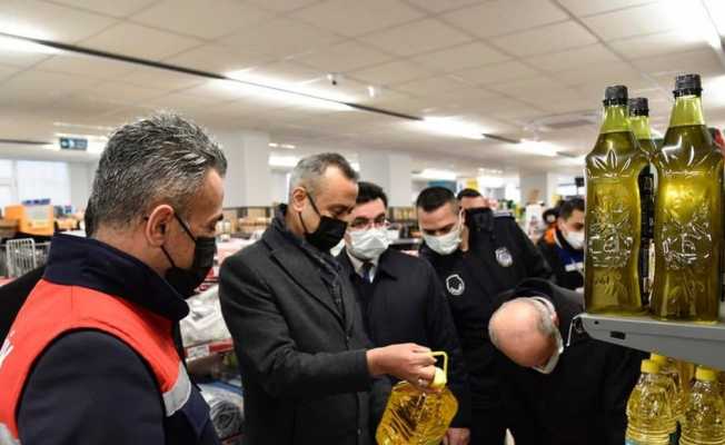 Bilecik Valisi Kızılkaya’dan stokçu denetimi