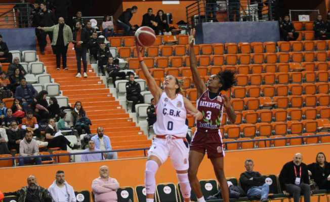 Bitçi Kadınlar Türkiye Kupası: Çukurova Basketbol Mersin Yenişehir Belediyesi: 81 -  Hatayspor: 58