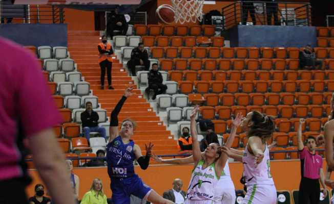 Bitçi Kadınlar Türkiye Kupası: Nesibe Aydın: 91 - Bursa Büyükşehir Belediyespor: 80