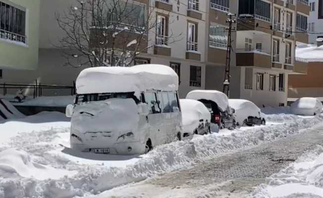 Bitlis’te bu mevsim yağan kar miktarı 8 metreyi geçti