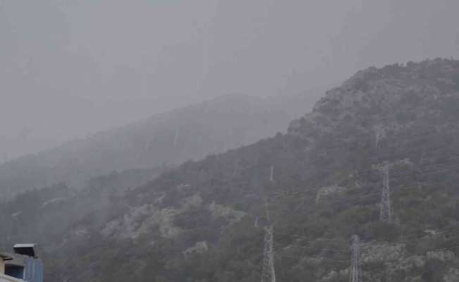 Bodrum’da kar sürprizi