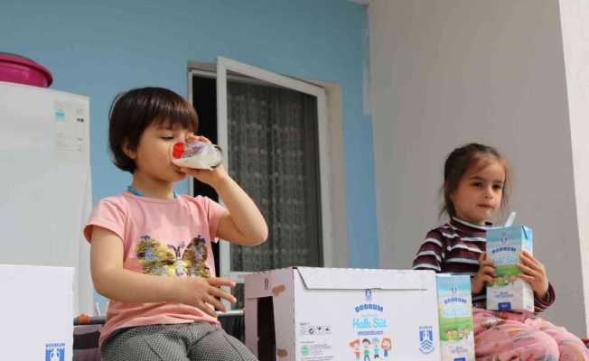 Bodrum’da süt içmeyen çocuk kalmayacak
