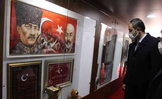 Burdur’da Mehmet Akif temalı sergi