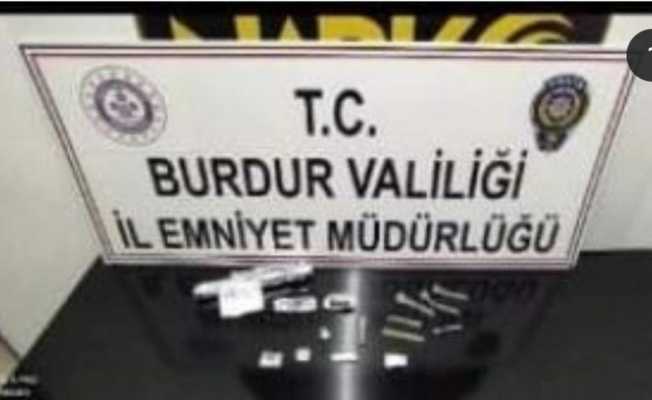 Burdur’da narkotik ekiplerinden uyuşturucuya geçit yok