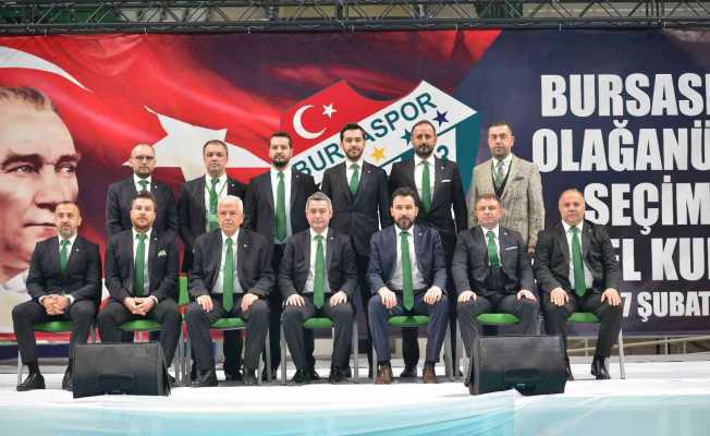 Bursaspor'un yeni yönetiminde görev dağılımı gerçekleşti