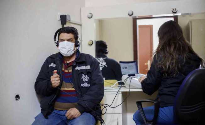 Büyükşehir personeline sağlık taraması yapıldı