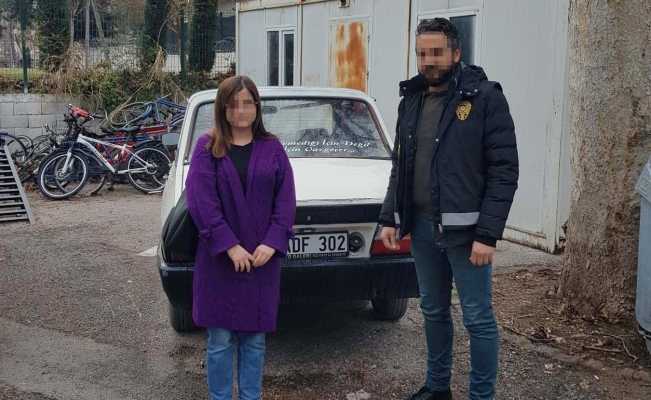 Çalınan otomobil bulunarak sahibine teslim edildi