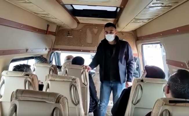 Çayırlı’da servis araçları denetlendi