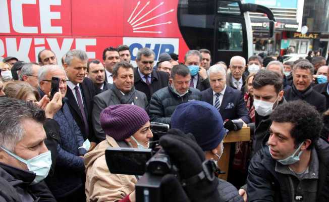 CHP Esnaf Masası 14 vekille Erzincan’da