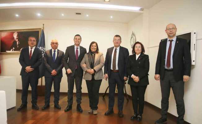 CHP Genel Merkezi’nden gelen heyet, Başkan Çerçioğlu ile görüştü