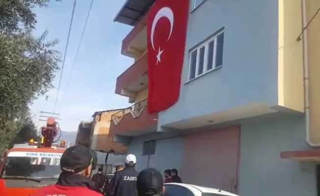 Çineli şehit özel harekat polisinin baba evi yasa büründü