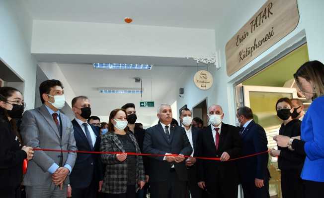 Çorlu’da kütüphane açılışı