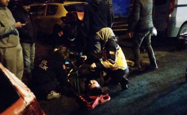 Çorlu’da trafik kazası: 1 yaralı