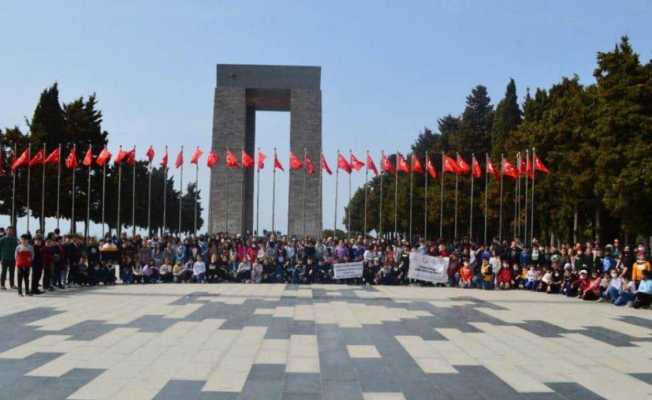 Çorlulu öğrencilerden Çanakkale çıkarması