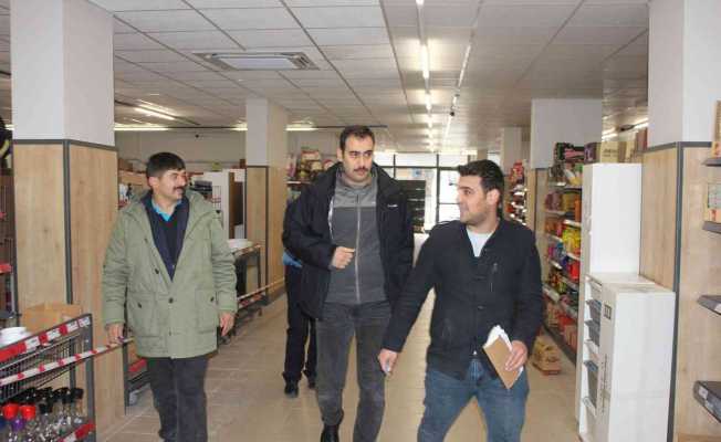 Darende’de market denetimi