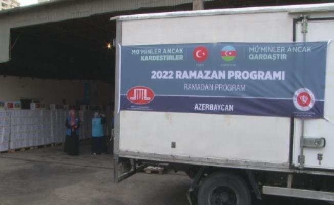DİTİB’ten Ramazan ayında Azerbaycan’daki ihtiyaç sahibi ailelere gıda yardımı