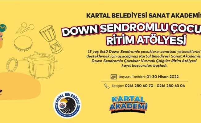 Down sendromlu çocuklar Kartal’da müziğin ritmini keşfedecek