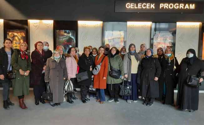 Dumlupınar’da kursiyerler için sinema etkinliği düzenlendi