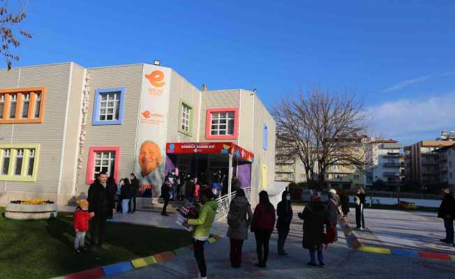 Efeler Belediyesi’nin 3’üncü Gündüz Bakımevi kapılarını çocuklara açtı