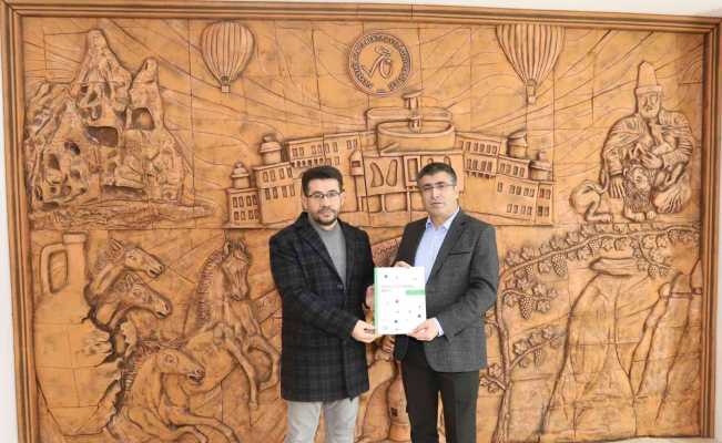 Eğitim-Bir-Sen Nevşehir Şube Başkanı Mustafa Çiftci’den Rektör Aktekin’e ziyaret
