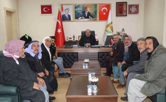 Ekinci muhtar ve vatandaşları dinledi