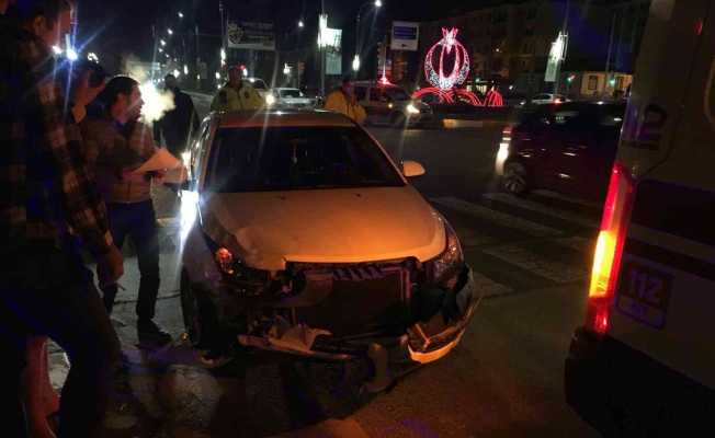 Elazığ’da trafik kazası: 1 yaralı