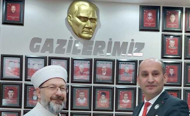 Erbaş: “Şehitlik ve gazilik Kuran-ı Kerim ve Peygamber efendimiz tarafından övülmüştür”