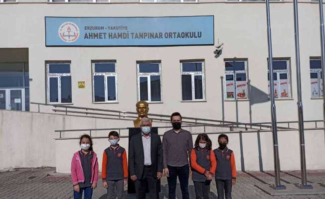 Erzurum’da ‘’Sanata dönüyorum’’  etwinning projesi