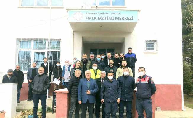 Evciler’de uyuşturucu ile mücadele ele alındı