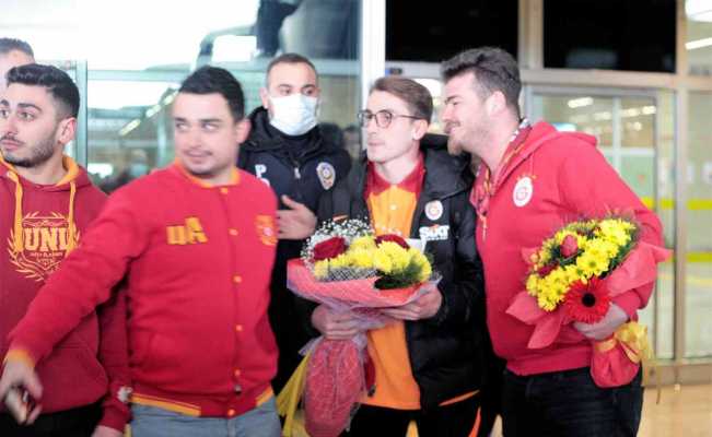 Galatasaray kafilesi Konya’ya geldi