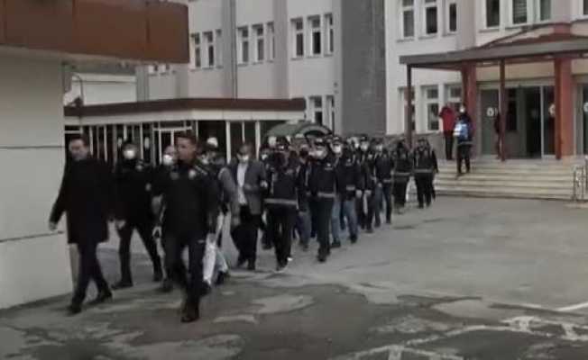 Gaziantep’te yağma ve tefecilik şüphelisi 6 şahıs tutuklandı