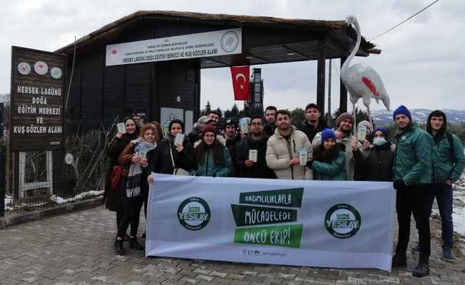 Genç Yeşilay, Hersek Lagününü gezdi