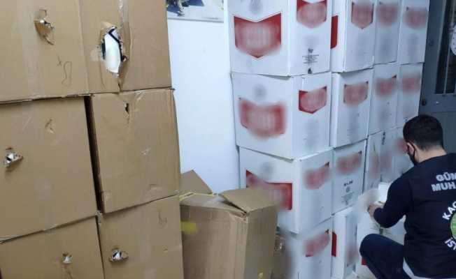 Gümrük muhafaza ekiplerinden kaçak sigara üreticilerine büyük darbe